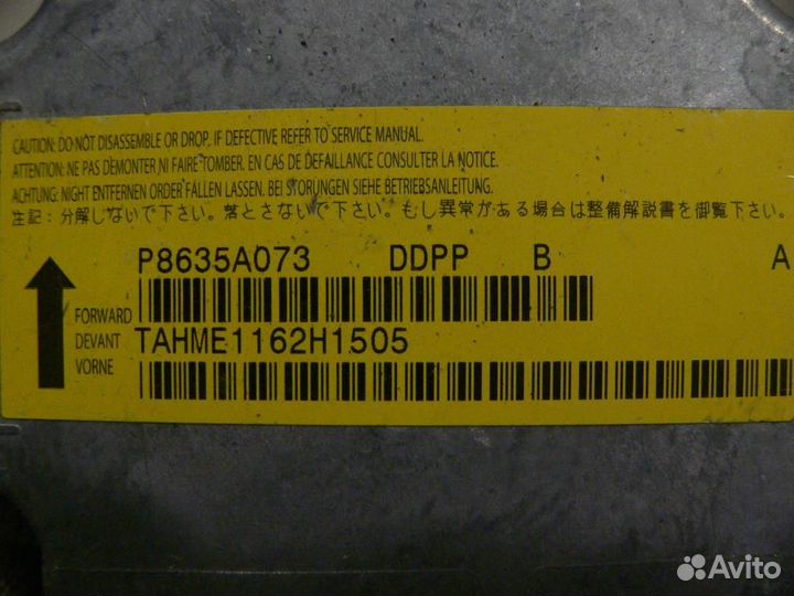 Блок управления AIR BAG mitsubishi Lancer (CX,CY