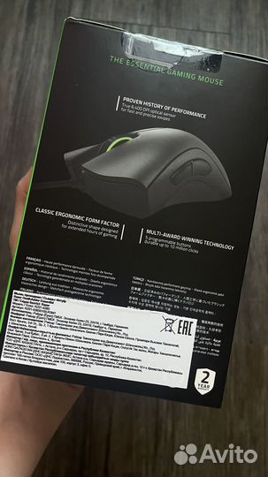 Игровая мышь razer новая