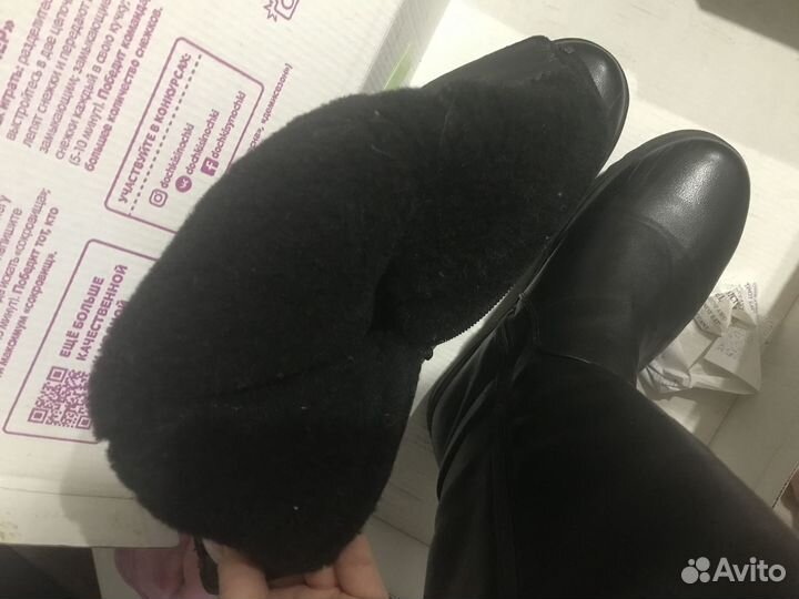 Сапоги для девочки зима