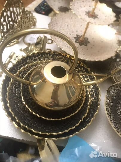 Лейка из латуни