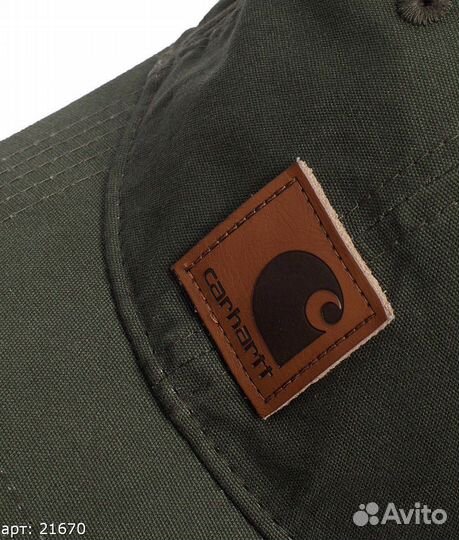 Бейсболка carhartt хаки