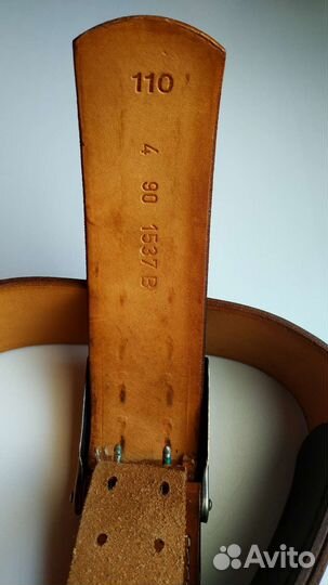 Мужской кожаный ремень