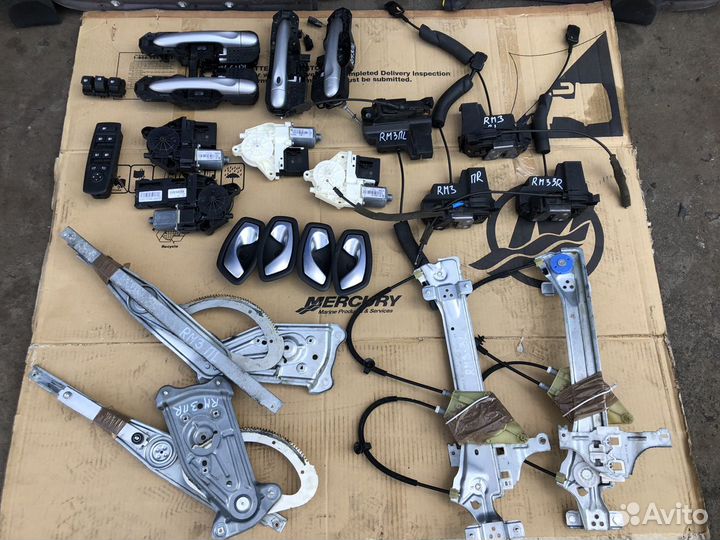 Дверь renault megane 3 с элементами