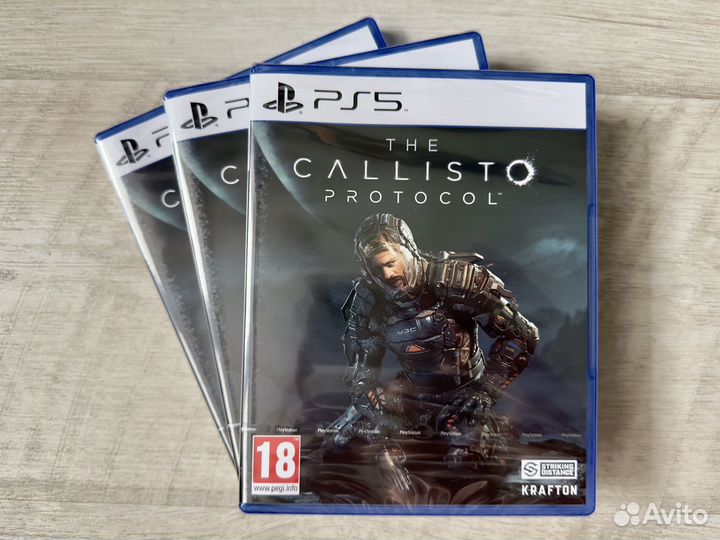 The callisto protocol ps5 диск Новый