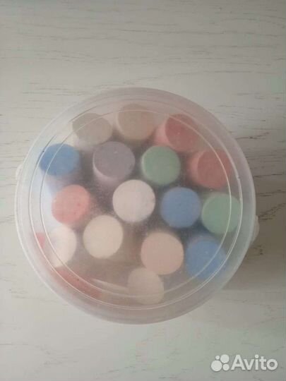 Мелки цветные