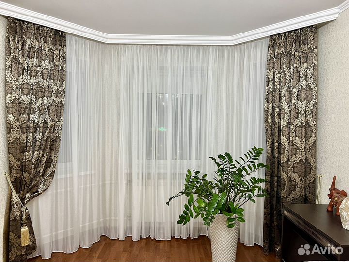 Шторы портьеры плотные 600х260