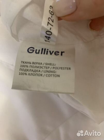 Платье для девочки gulliver 140p-p