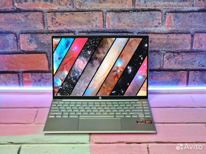 Ноутбук HP Ryzen 5 5600u SSD 512Gb IPS QHD