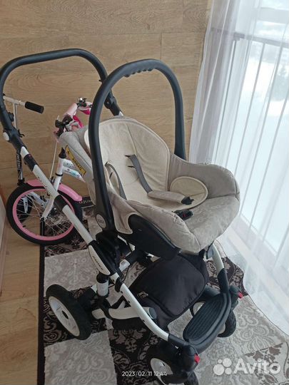 Детская коляска 3 в1 Vaster Verdi