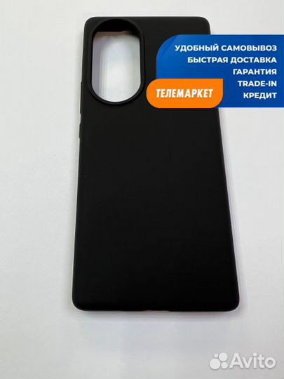 Накладка силикон для Honor 70 Черный