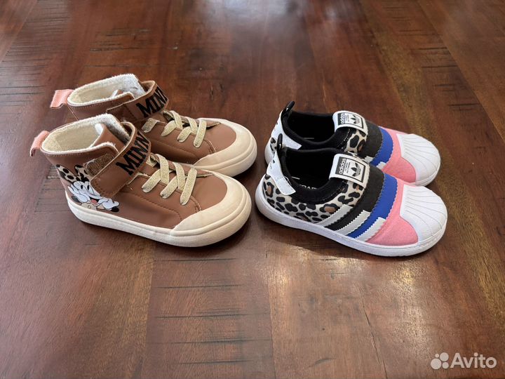 Кеды детские 2 пары