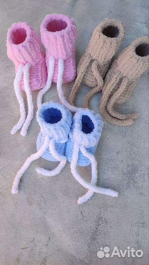 Пинетки для новорожденных