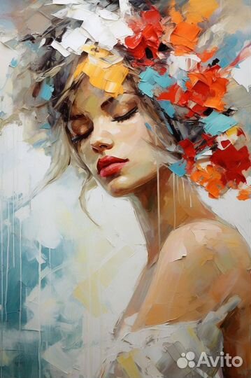 Портрет маслом по фото на заказ