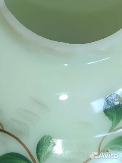 Антикварная колба от керосиновой лампы