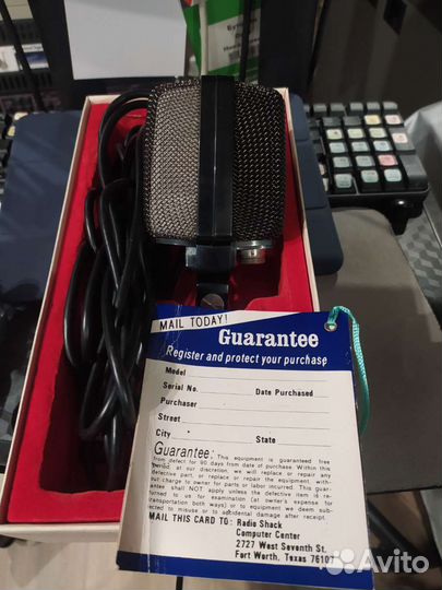 Студийный микрофон realistic studio 33-989