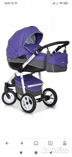 Коляска 3 в 1 бу NaNo Riko