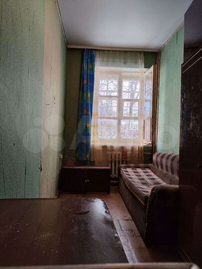 Комната 9,4 м² в 1-к., 1/2 эт.