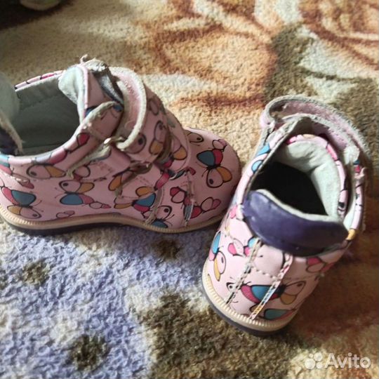 Ботинки для девочки 18 размер