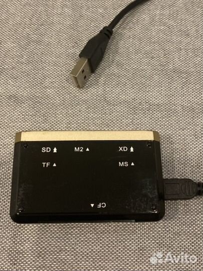 Картридер micro sd cf sd