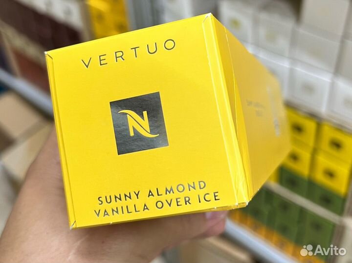 Кофе в капсулах Nespresso Vertuo sunny almond 80ml