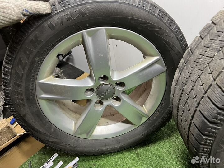 Audi a3 8p колеса в сборе на липучке