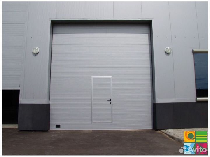 Гаражные ворота alutech