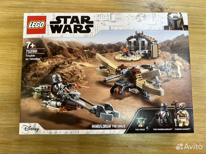 Lego Star Wars 75299 Испытание на Татуине