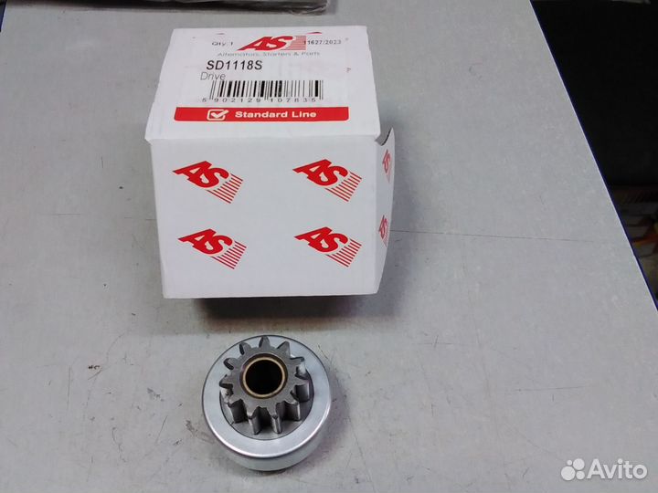 Бендикс стартера solaris rio 11 зубьев