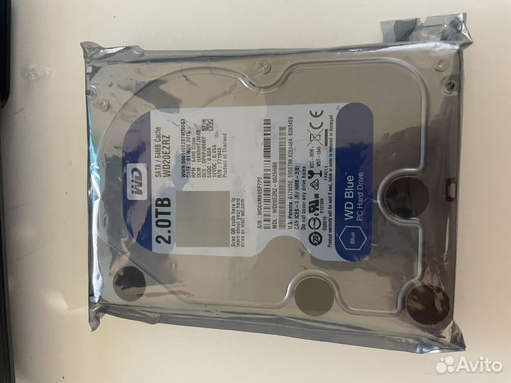 Жёсткий диск WD blue 2tb x5