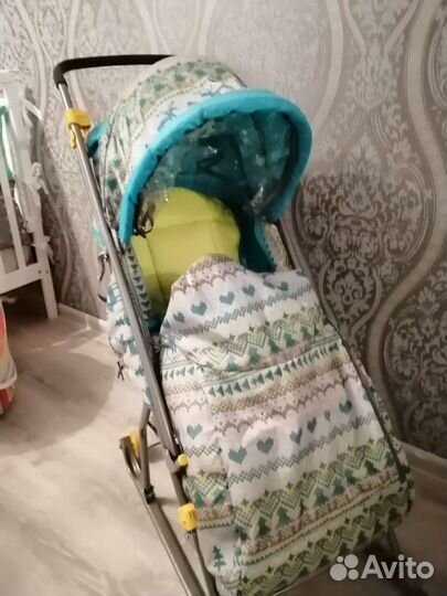 Детские санки коляска ника