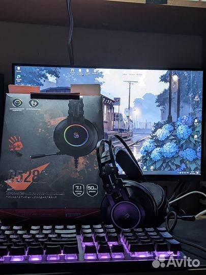 Игровые наушники Bloody G528C