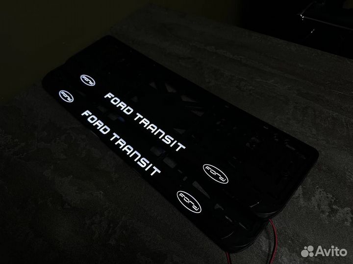 Номерные рамки с подсветкой ваш дизайн