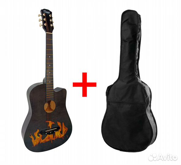 Гитара с чехлом