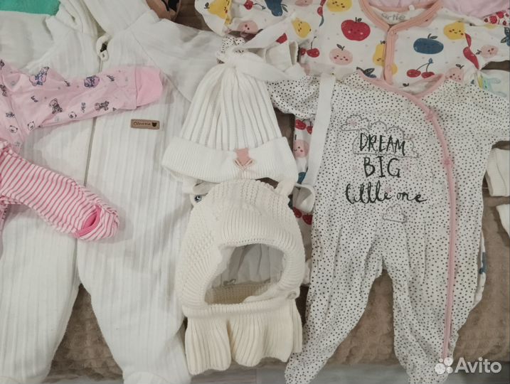 Одежда для новорожденных пакетом 62 68
