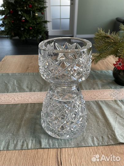 Хрусталь. Хрустальная ваза Олимпиада 80