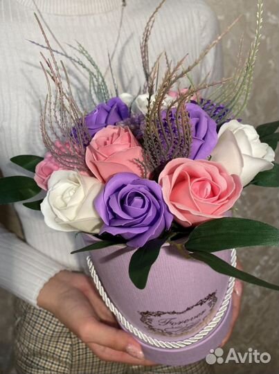 Мыльные букеты