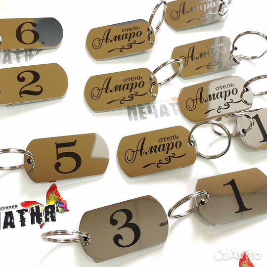 Бирки,Гардеробные номерки