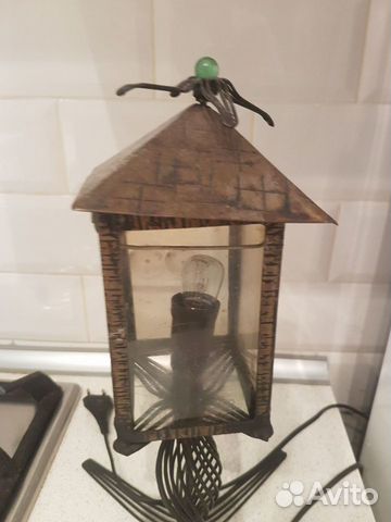 Лампа настольная антикварная объявление продам