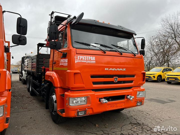 КАМАЗ 65115-48 (А5) с КМУ, 2023