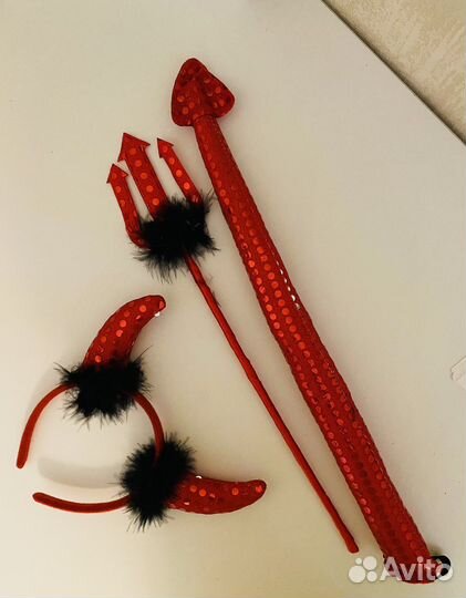 Набор для маскарада/фотосессии чертенок черт