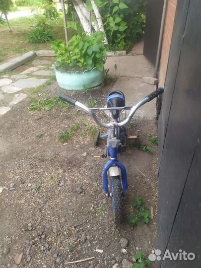 Детский 4х колесный велосипед BMX-bike