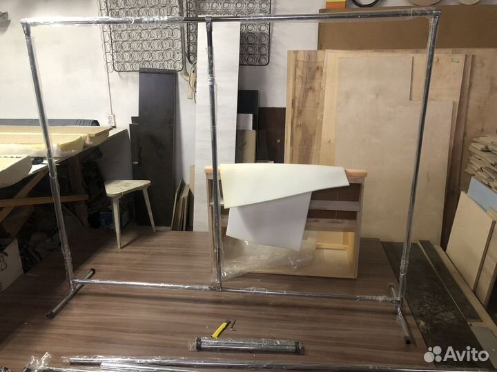 Напольная вешалка для одежды (доставка) 160х200х50