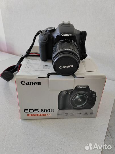 Зеркальный фотоаппарат canon 600d