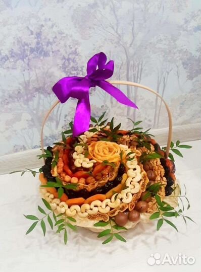 Сухофруктовые букеты