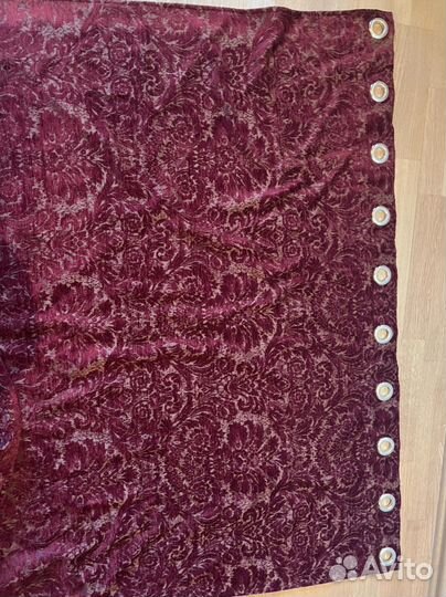 Шторы, бархат