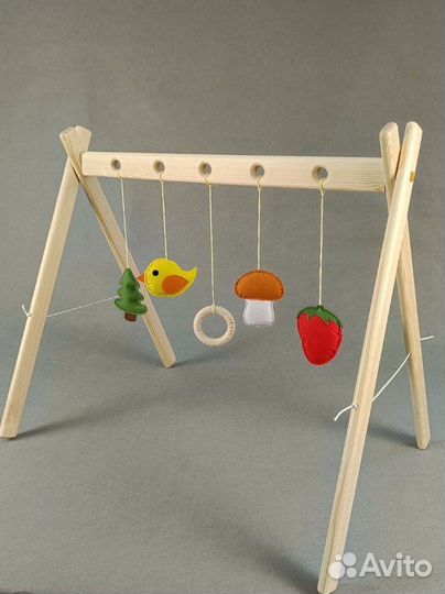 Стойка-тренажёр (вместо коврика с дугой)