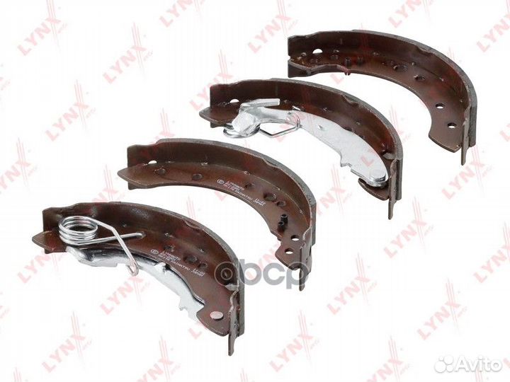 Колодки тормозные барабанные зад прав/лев L