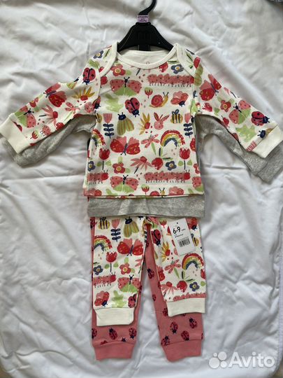 Пижамы mothercare новые 74 92