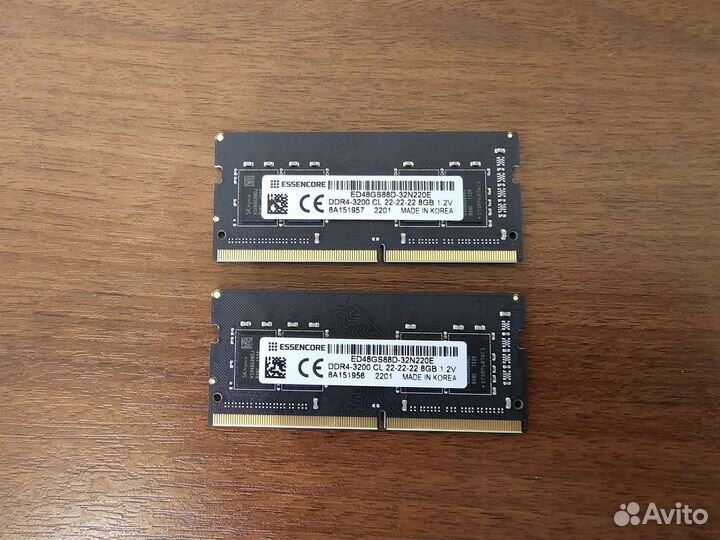 Оперативная память для ноутбука SO-dimm 16Gb