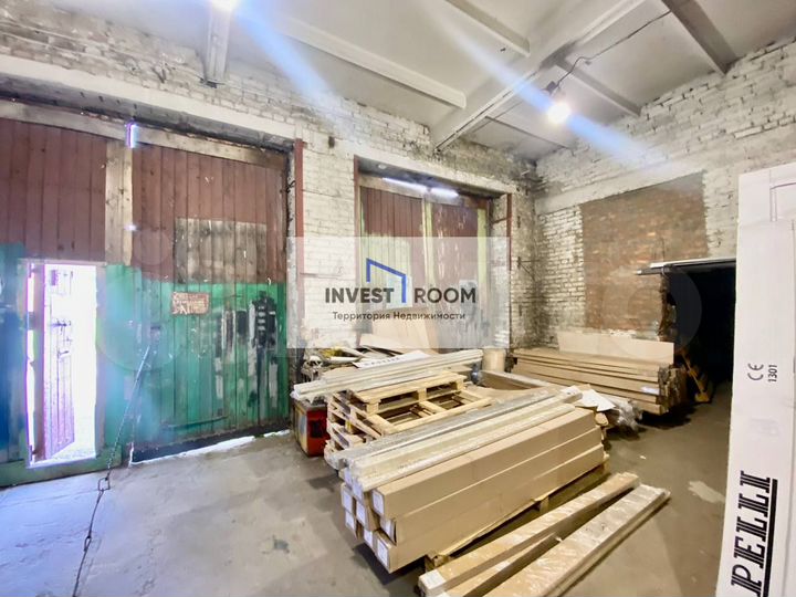 Теплое производство, склад, автосервис. Кран-балка